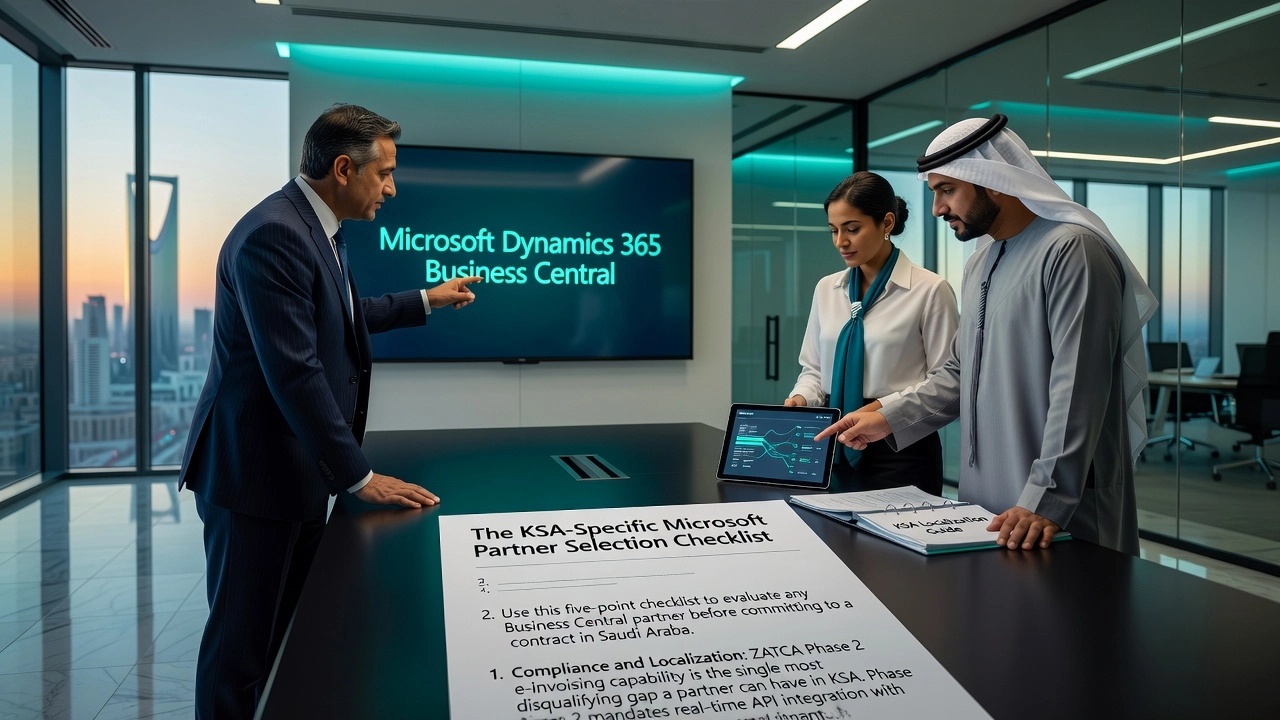 The KSA-Specific Microsoft Partner Selection Checklist The KSA-Specific Microsoft Partner Selection Checklist